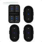 Jogo De Botão Vidro Elétrico Agile Celta Montana Led Azul Jogo De Botão Vidro Elétrico Agile Celta Montana Led Azul