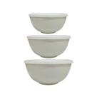 Jogo de Bowls Defensa Off-white 3 Peças Dynasty
