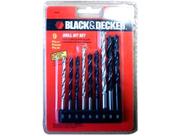 Jogo de Broca Aço Rápido Carbono Widia com 9 Peças - 15560EP - BLACK & DECKER