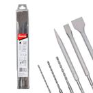 Jogo De Broca Talhadeira/ponteira Sds 6 Peças Makita D-58920