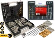 Jogo De Brocas Bits E Buchas Com 300 Peças Mtx Jogo De Brocas Bits E Buchas Com 300 Peças Mtx