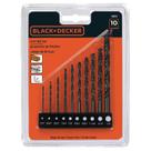Jogo de Brocas Black&Decker Com 09 Peças