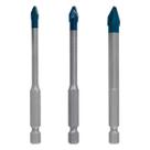 Jogo De Brocas Bosch Expert Hex-9 Hard Ceramic 5/6/8mm 3Pçs Jogo De Brocas Bosch Expert Hex-9 Hard Ceramic 5/6/8mm 3Pçs
