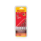 Jogo de Brocas de Aço Rápido Starrett 6 pcs