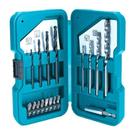 Jogo de Brocas e Bits com 17 Peças Makita D-40200