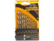 Jogo de Brocas e Bits Hammer 13 peças GYKB13PPF - com Estojo