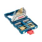 Jogo de brocas e pontas 40 peças com maleta - X-Line Bosch