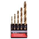 Jogo de Brocas Hss 3-8 MM Revestimento 5 peças Titânio 723839 Mtx Jogo de Brocas Hss 3-8 MM Revestimento 5 peças Titânio 723839 Mtx