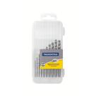 Jogo de Brocas HSS em Milímetros para Aço Tramontina DIN 338 10 Peças Jogo de Brocas HSS em Milímetros para Aço Tramontina DIN 338 10 Peças