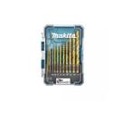 Jogo de brocas hss-tin com 13 peças 1/16" a 1/4" - d-72908 - makita