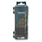 Jogo De Brocas Makita D77241 5 Peças HSS G Metal 2, 3, 4, 5, 6, 8MM