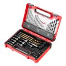 Jogo de Brocas Metal Concreto Madeira 1-8mm 30 Bits 8 Soquetes 71 Peças MTX Jogo de Brocas Metal Concreto Madeira 1-8mm 30 Bits 8 Soquetes 71 Peças MTX