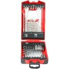 Jogo de Brocas Metal/Concreto/Madeira Adap 44PC MTX 6874