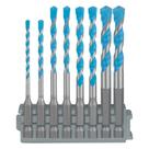 Jogo de Brocas Multiconstruction Hex-9 8 Peças - 3x4x5x5x6x6x8x8mm - 2608901455000 - BOSCH