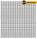 Jogo De Brocas P/ Metal Com 100pçs 8,0mm Mtx