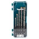 Jogo de Brocas para Concreto com 5 Peças Makita D-72877