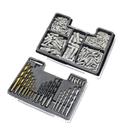 Jogo de brocas para concreto, metal, madeira, 4-10mm, 300pcs // mtx