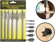 Jogo De Brocas Para Madeira Marcenaria Perfuração Fertak 1201 Jogo De Brocas Para Madeira Marcenaria Perfuração Fertak 1201