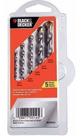 Jogo de Brocas Videa 4 Peças - Black&Decker BD0040CS