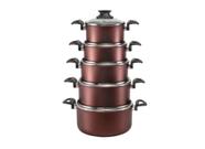 Jogo de Caçarola Dolce Tampa de Vidro Marcolar