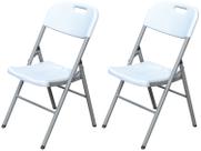 Jogo de Cadeiras de Aço Dobrável Otello DOB-BR4 2 Peças