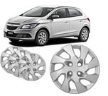 Jogo de Calota Aro 14 Fixação P/ Parafuso Chevrolet Corsa, Onix e Prisma (GR133)