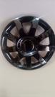 Jogo de calota esportiva modelo Sandero Black Piano aro 14 encaixe universal