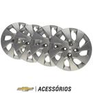 Jogo De Calotas Aro 15 Prata Lt Original Onix prisma agile astra meriva montana spin