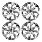 Jogo de calotas esportivas prime 14 chrome