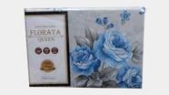 Jogo de Cama 04 PÇS FLORATA QUEEN 160 fios - Marcelino Textil