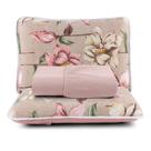 Jogo de Cama 100% Algodão Casal Padrão Rosê 3 pcs Estampado