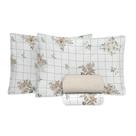 Jogo de Cama 100% Algodão Queen size 150 Fios Fiori Jogo de Cama 100% Algodão Queen size 150 Fios Fiori