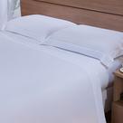 Jogo de Cama 200 Fios Hotel Bordado Queen