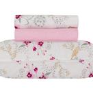Jogo de Cama 3 peças Casal Realce Premium Sultan - Estampas Jogo de Cama 3 peças Casal Realce Premium Sultan - Estampas