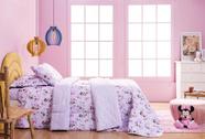 Jogo de cama 3pç INFANTIL MICKEY MINNIE 2 face 100% algodão