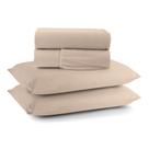 Jogo de Cama 4 Peças 100% Algodão Malha c/ Elástico Macio Antipilling Solteiro Casal Queen King Jogo de Cama 4 Peças 100% Algodão Malha c/ Elástico Macio Antipilling Solteiro Casal Queen King