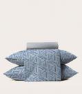 Jogo De Cama 4 Peças Supercal Casal Corttex Azul