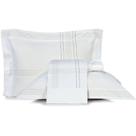 Jogo de Cama Altenburg Garbo 200 Fios 4 Peças King Branco Jogo de Cama Altenburg Garbo 200 Fios 4 Peças King Branco