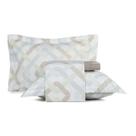 Jogo de Cama Altenburg Toque Acetinado Vichy King 4pças:
