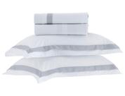 Jogo de Cama Bellagio Kacyumara 300 fios Cinza