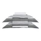 Jogo de Cama Buddemeyer Bud Vision Sato - 300 Fios 100% Algodão - Branco/Cinza - King
