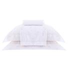 Jogo de Cama Buddemeyer Verbena 180 Fios 4 Peças King Branco Jogo de Cama Buddemeyer Verbena 180 Fios 4 Peças King Branco
