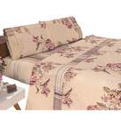 Jogo De Cama Casal 3 Peças Estampas Variadas Charme