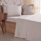 Jogo de Cama Casal 4 Pçs lIne Stile 100% Poliéster 138x188x30cm