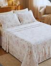 Jogo de Cama Casal 4 Peças Teka Sensação 220x200 Lençol com Elástico Estampado