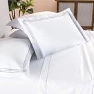 jogo de cama CASAL bordado micropercal 400fios aba americana -