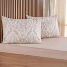 Jogo de Cama Casal Cotton Touch 3 Peças 100% Poliéster Bege Bene Casa
