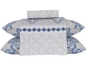 Jogo De Cama Casal Duplo 4 peças Luna 250x220cm 140 Fios Realce Premium Jogo De Cama Casal Duplo 4 peças Luna 250x220cm 140 Fios Realce Premium