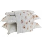 Jogo de Cama Casal Kacyumara Satinee Alicy 4Pçs 300 Fios