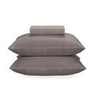 Jogo de Cama Casal Karsten 160 fios Matiza Cinza Grafite 3Pç Jogo de Cama Casal Karsten 160 fios Matiza Cinza Grafite 3Pç